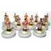 Subbuteo Andrew  Table Soccer Leeds United  2017-18 away kit on WSB Professional Bases